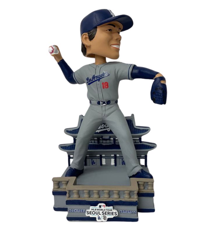 楽天市場】山本由伸選手 ロサンゼルスドジャース 8インチ 韓国ソウル