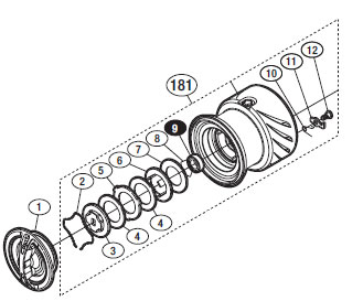 楽天市場】○シマノ 14ステラ3000HGM(032836)用 純正標準スプール