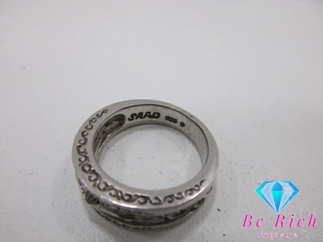 楽天市場】SAAD サード 太陽神 唐草 サン シンボル リング 指輪 8号 SV