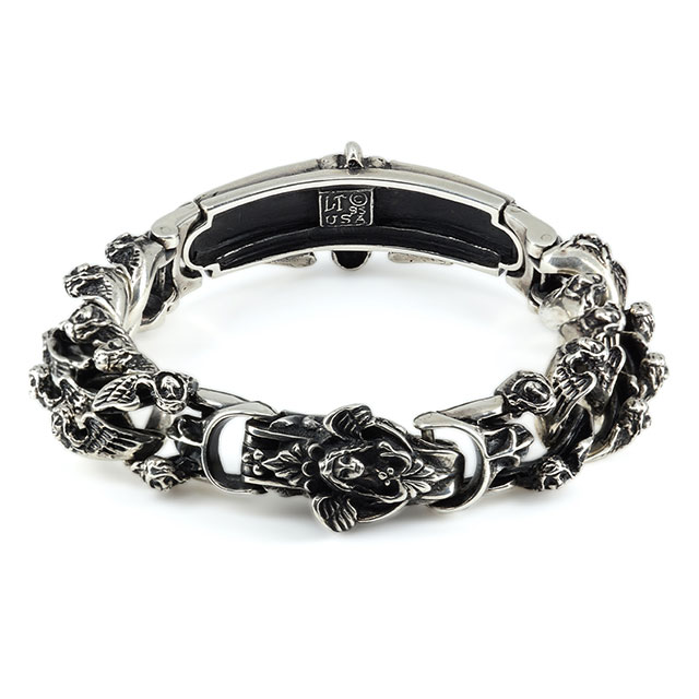 楽天市場】[公式] Leathers and Treasures ブレスレット メンズ