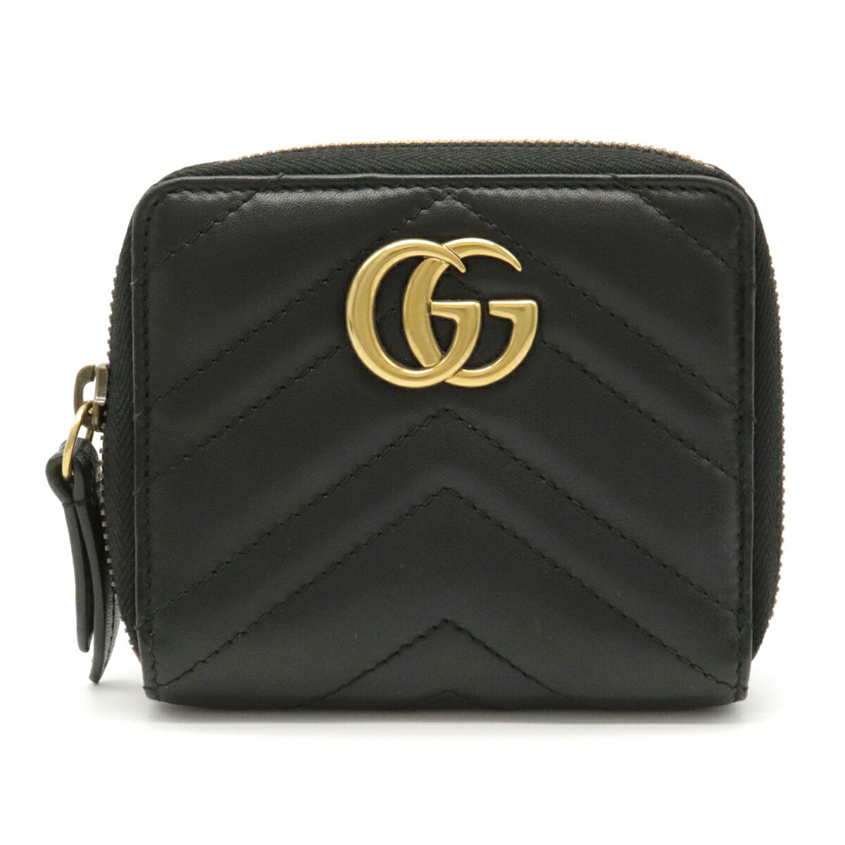 楽天市場】【財布】GUCCI グッチ GGマーモント Vステッチ ラウンド
