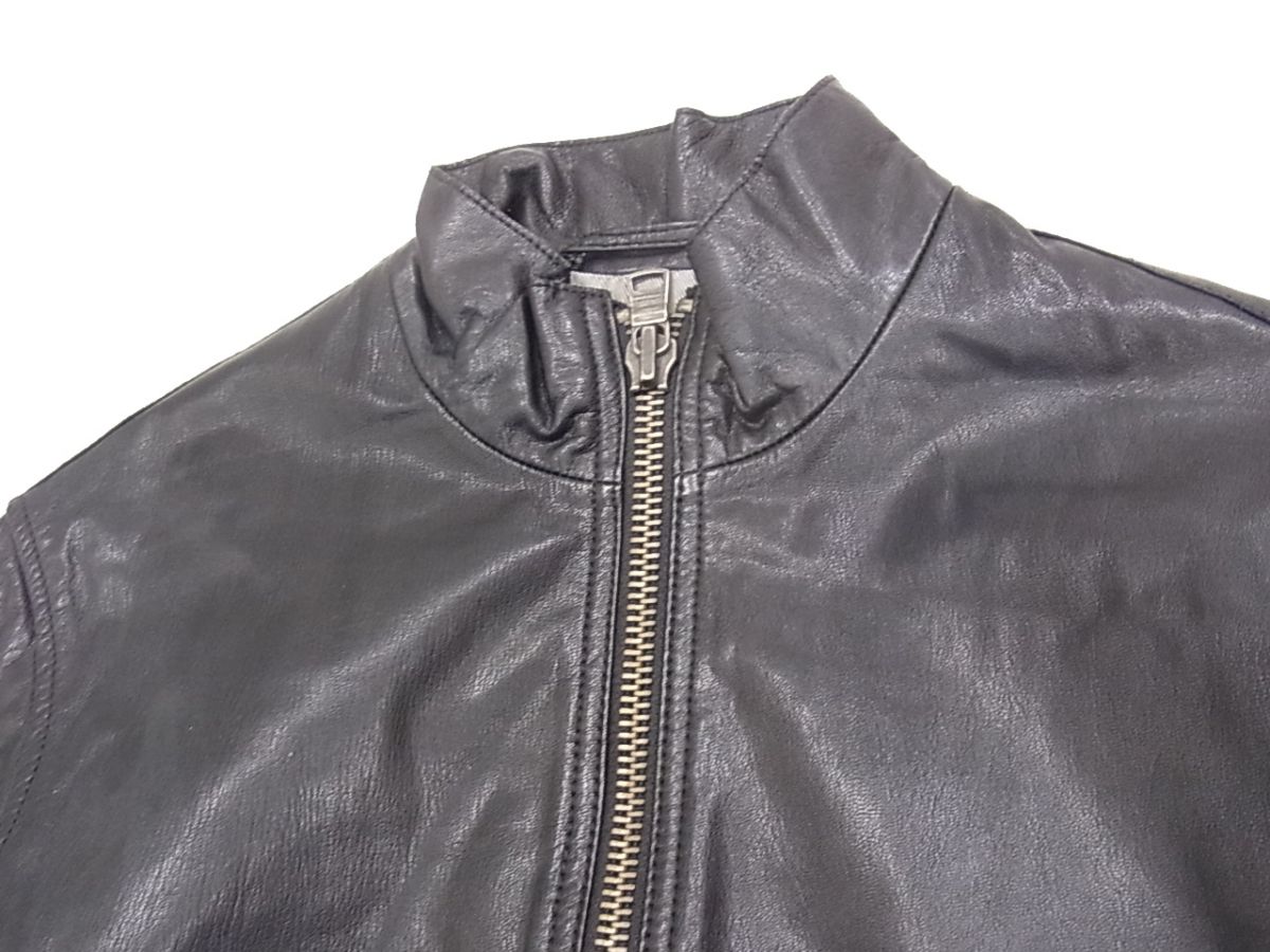 楽天市場】【中古】山羊革◇ARMANI EXCHANGE ゴートレザー ライダース