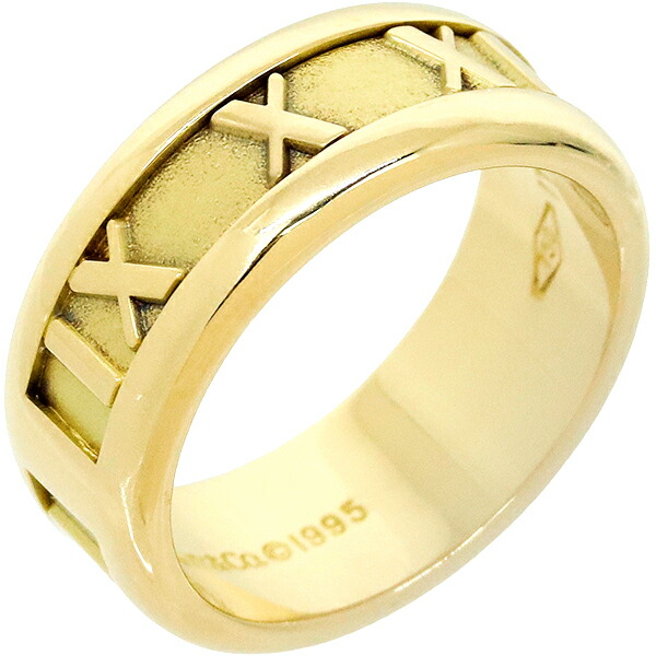 楽天市場】【超美品】 ティファニー リング アトラス #49 約9号 K18YG