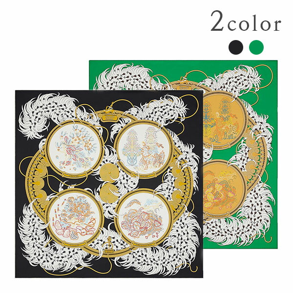 楽天市場】エルメス スカーフ カレ 90 刺繍が織りなす伝説 シルク