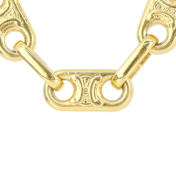 楽天市場】【ヴィンテージ】 セリーヌ ロングネックレス マカダム GP