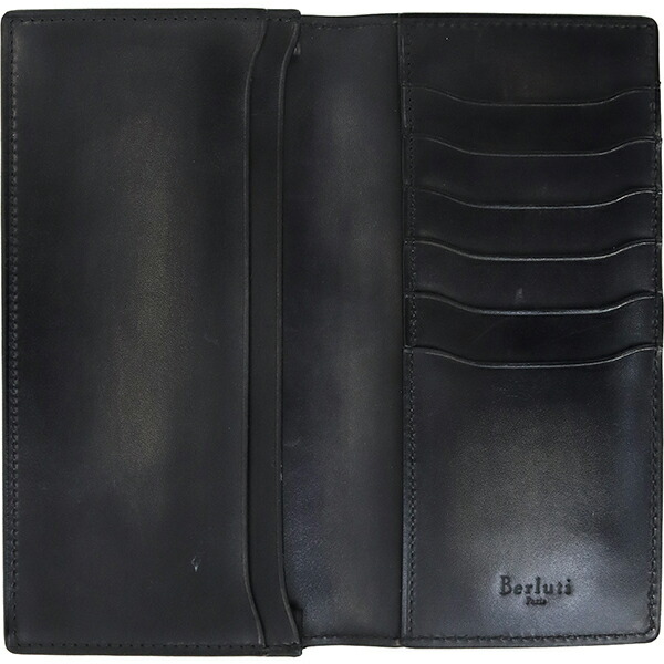 楽天市場】【美品】 ベルルッティ 長財布 札入れ 小銭入れ無し