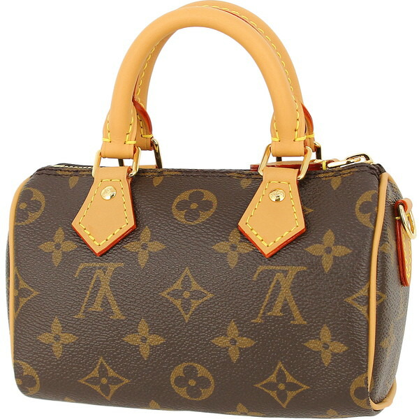 楽天市場】【新品】 ルイヴィトン ナノスピーディ モノグラム レザー