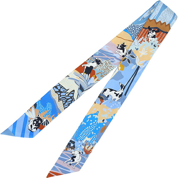 楽天市場】【新品】 エルメス ツイリー 自由に シルク マルチカラー