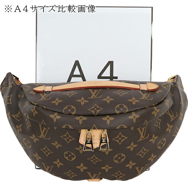 楽天市場】【未使用品】 ルイヴィトン バムバッグ モノグラム レザー