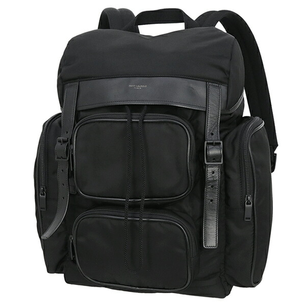 楽天市場】サンローラン バックパック シティマルチポケット ナイロン
