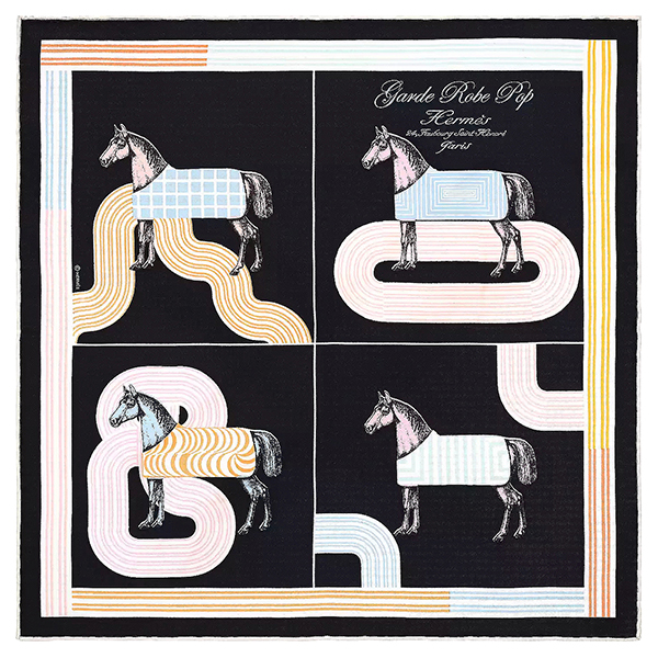 楽天市場】【新品】 エルメス スカーフ カレ 45 ガヴロッシュ ツイル