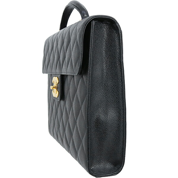 楽天市場】【超美品】 シャネル ビジネスバッグ マトラッセ キャビア