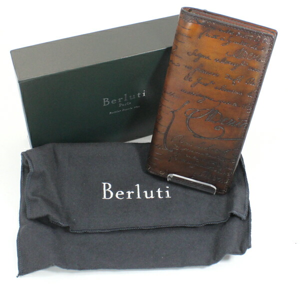 楽天市場】ベルルッティ 二つ折り長財布 札入れ 長札入れ セコイヤ