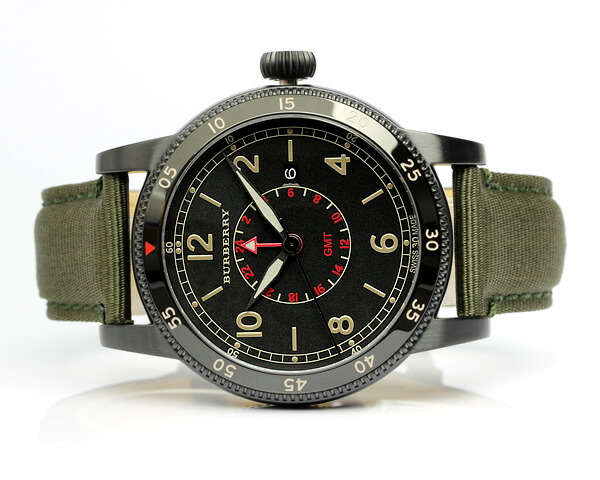 楽天市場】【送料無料】【BURBERRY】バーバリー 腕時計 メンズ GMT