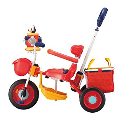 楽天市場】ポップンカーゴ三輪車 ミッキーマウス レッド アイデス 新品