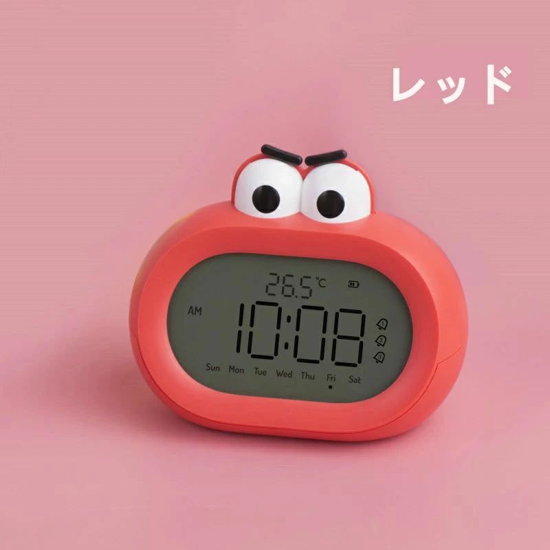楽天市場】目覚まし時計 置き時計 かわいい 電池式 デジタル おしゃれ