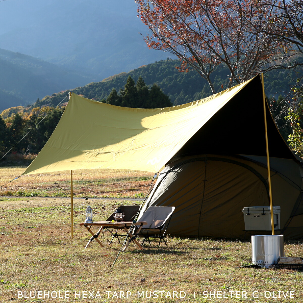 楽天市場】MINIMAL WORKS ミニマルワークス BLUEHOLE HEXA TARP ブルー