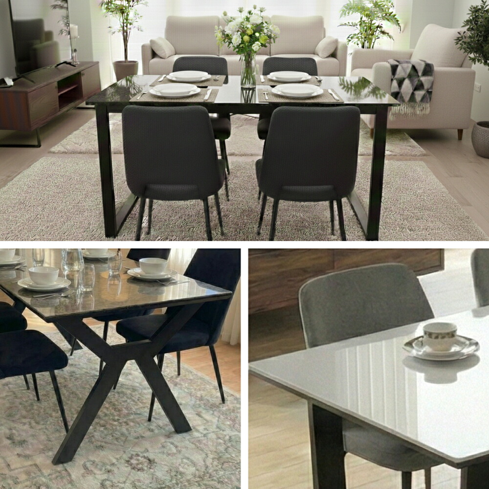 楽天市場】エレノア | 単品 幅140 150 180cm ダイニング テーブル 高級