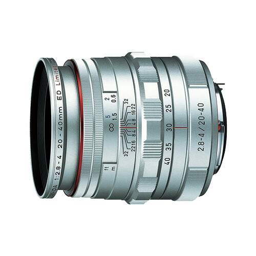 楽天市場】HD PENTAX-DA 20-40mmF2.8-4ED Limited DC WR シルバー