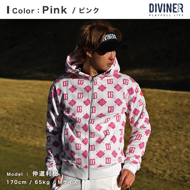 楽天市場】【DIVINER GOLF】ゴルフウェア メンズ パーカー ゴルフ
