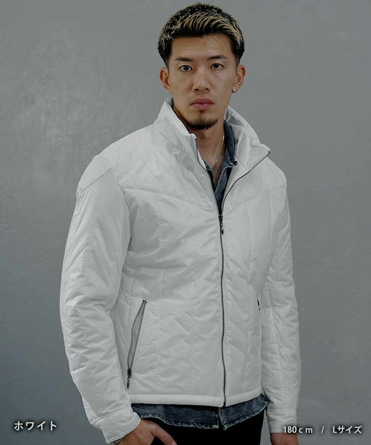 楽天市場】VIOLA rumore ヴィオラ 中綿ジャケット メンズ PUレザー