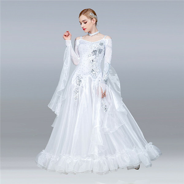 楽天市場】8カラー サイズ指定可 新作 社交ダンス モダンドレス ダンス