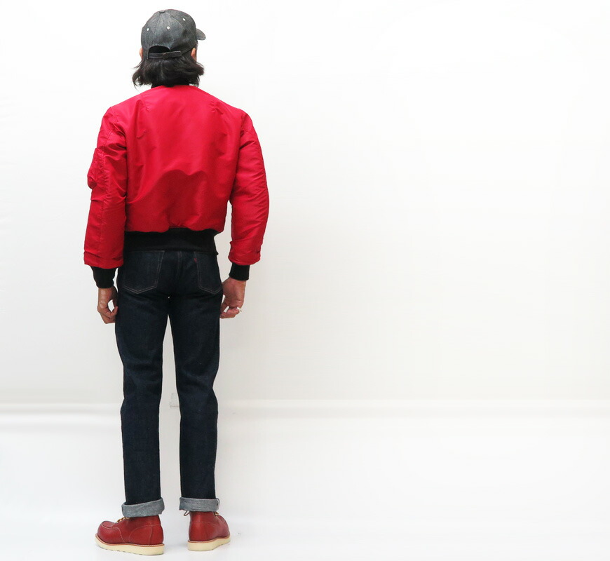 楽天市場】バズリクソンズ Buzz Rickson's RED MA-1 Type 