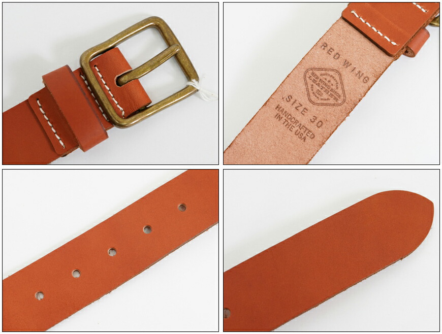 楽天市場】REDWING レッドウィング レザー ベルト 38mm幅 オロラセット