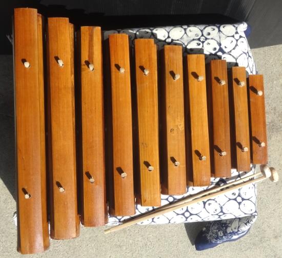 楽天市場】竹ガムラン10鍵（竹琴/バラフォン） : 地球雑貨 アース