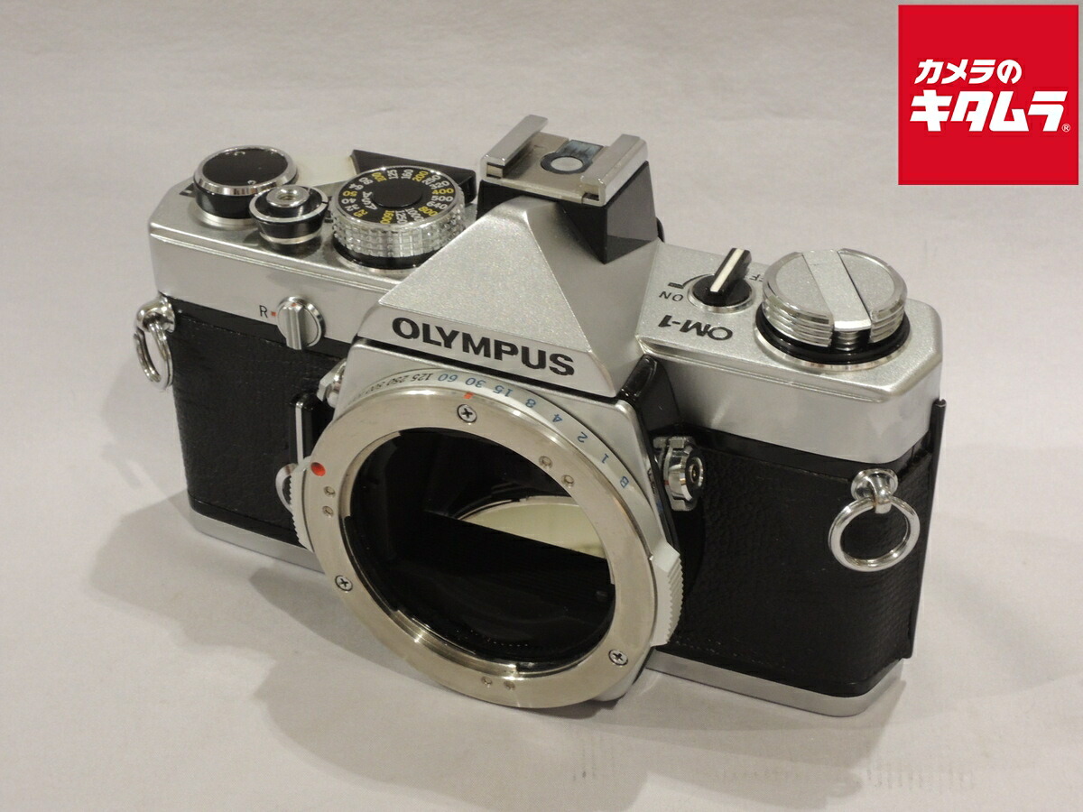 楽天市場】【中古】 オリンパス OLYMPUS フィルムカメラ OM-1 シルバー