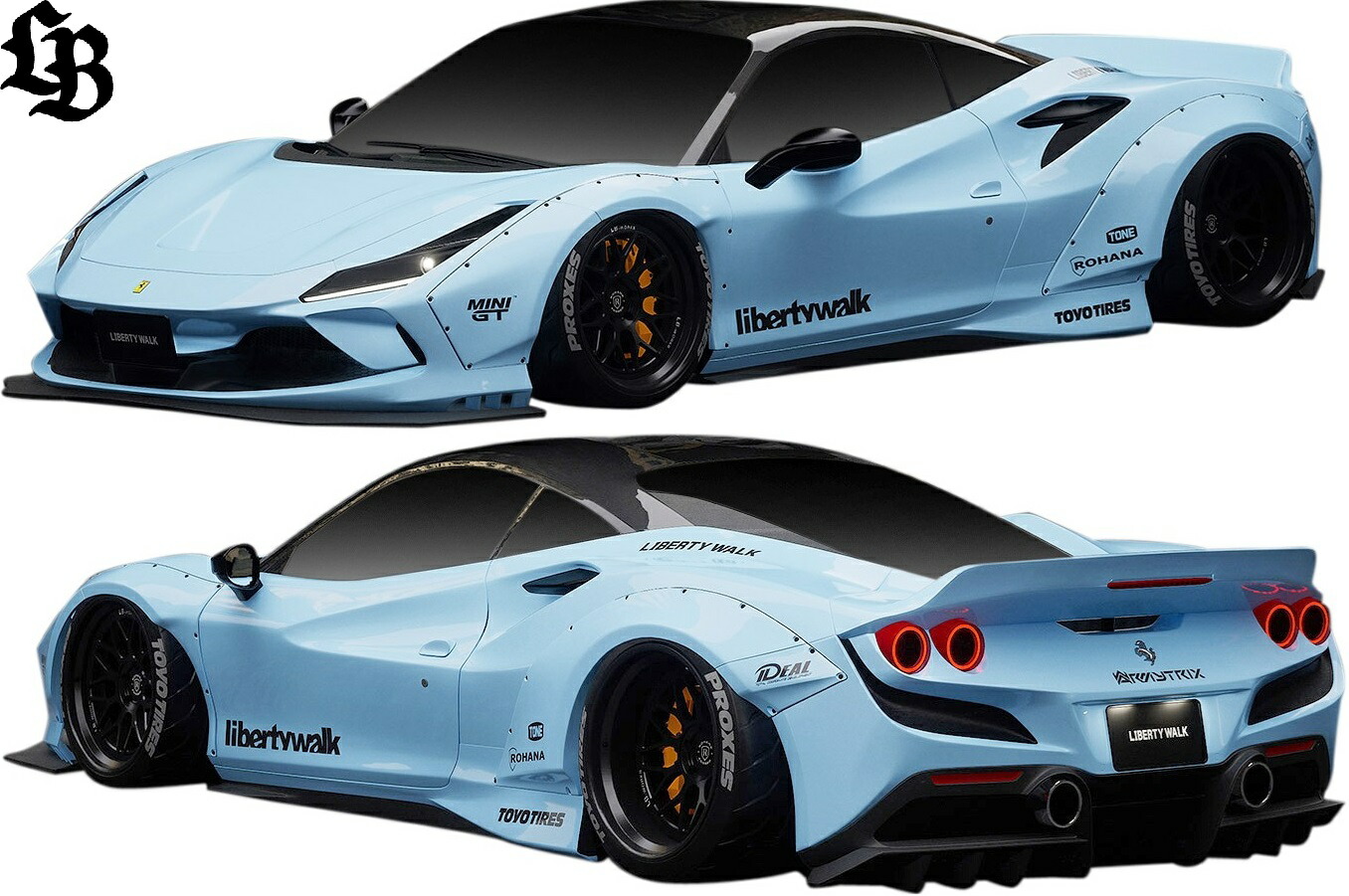 楽天市場】【M's】フェラーリ F8トリブート クーペ (2019-2023) LB