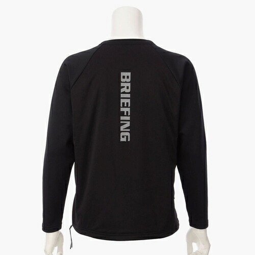 チ*ゴ様 BRIEFING ポーラテック ウィンドブロック クルーネック ネイビ