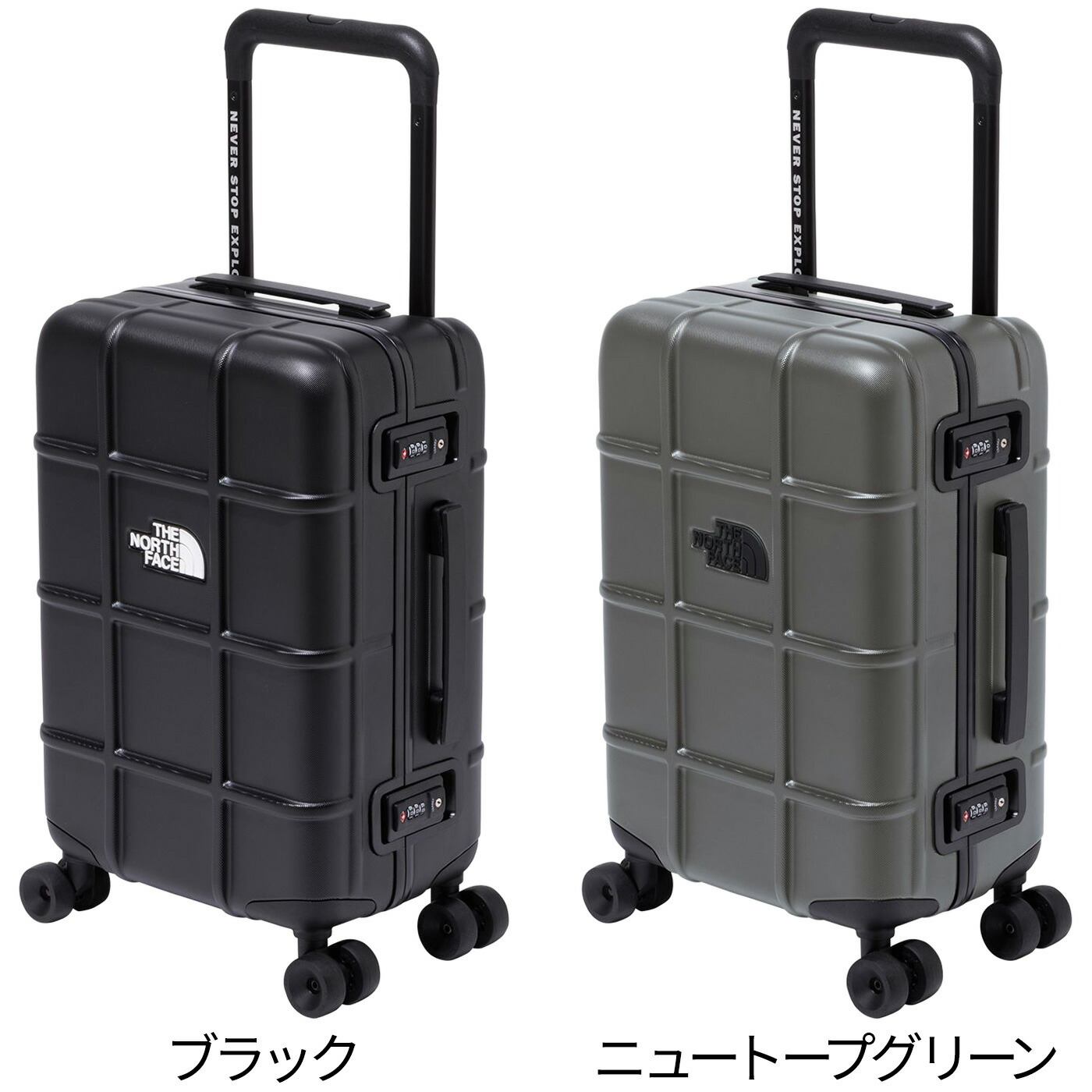 美品希少モデル ノースフェイス キャリーケース 35L 機内持込OK 希少