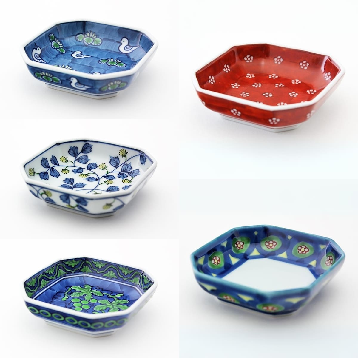 楽天市場】【ふるさと納税】有田焼 絵変り 豆方皿 5枚1組 7.2cm 豆皿