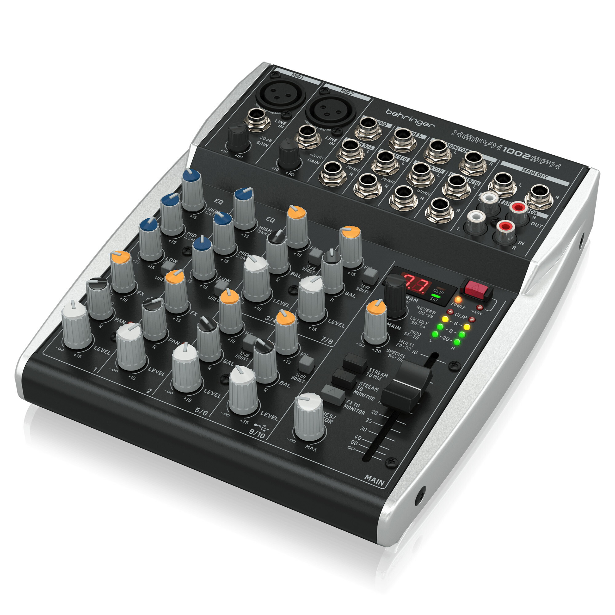 楽天市場】BEHRINGER XENYX 1002SFX USB ストリーミング アナログ