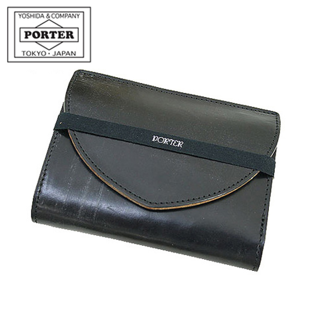 楽天市場】ポーター カジノ ウォレット 214-04643 10 ブラック PORTER