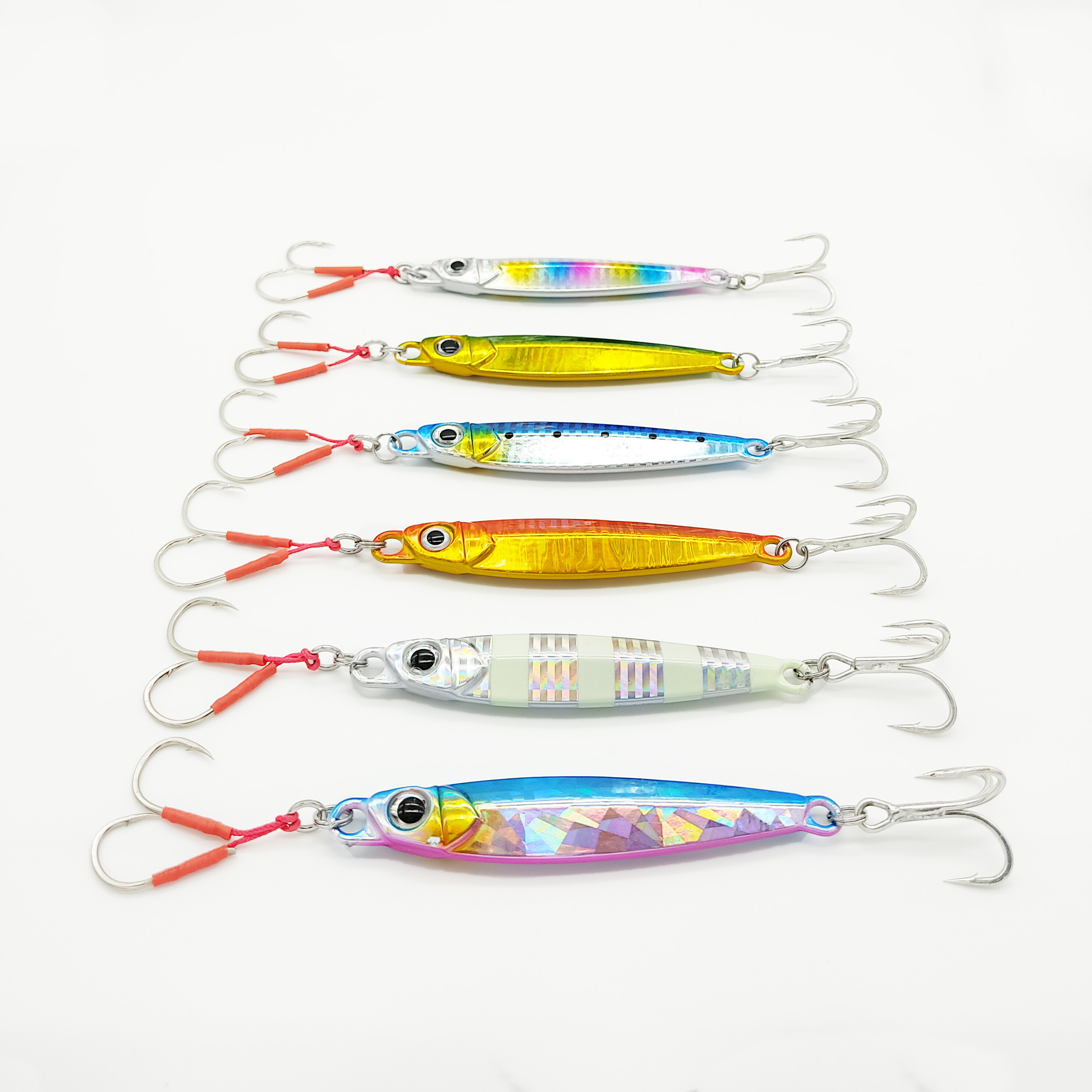 楽天市場】メタルジグ ルアー タングステン合金 3色 6色セット 10g 20g