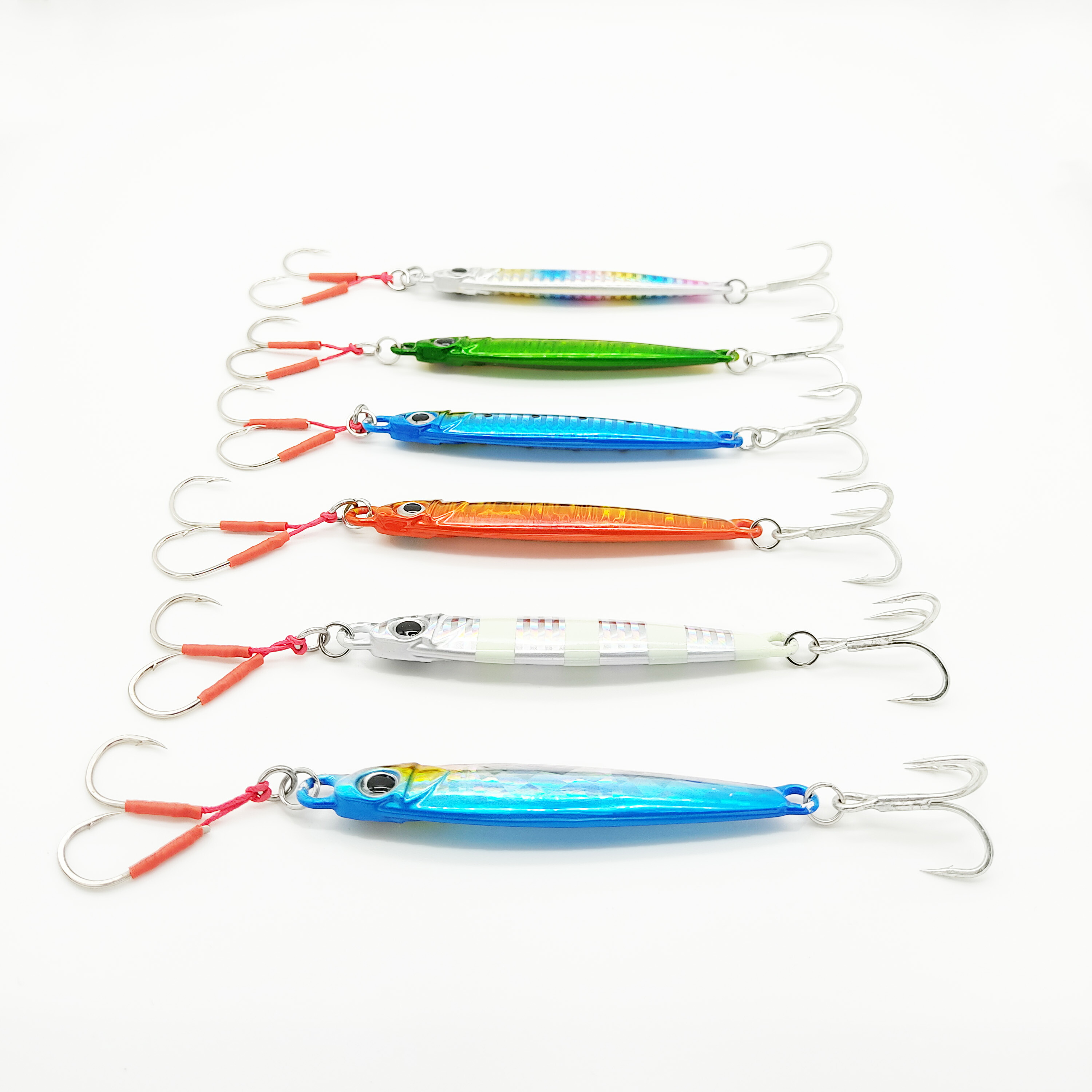 楽天市場】メタルジグ ルアー タングステン合金 3色 6色セット 10g 20g