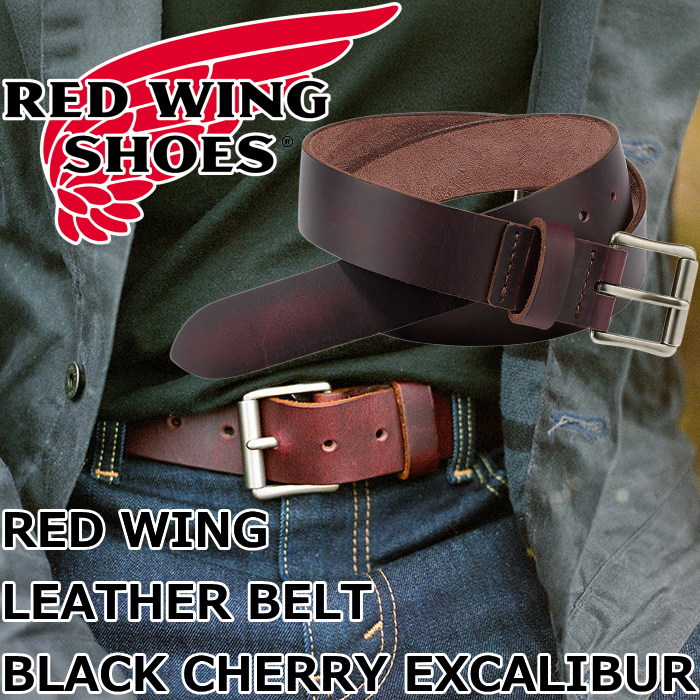 楽天市場】RED WING LEATHER BELT レッドウィング ベルト BLACK CHERRY