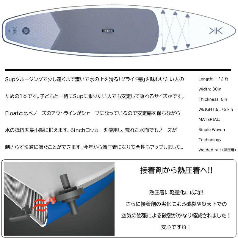 楽天市場】コクア サップ KOKUA SUP オールラウンド ツーリング モデル