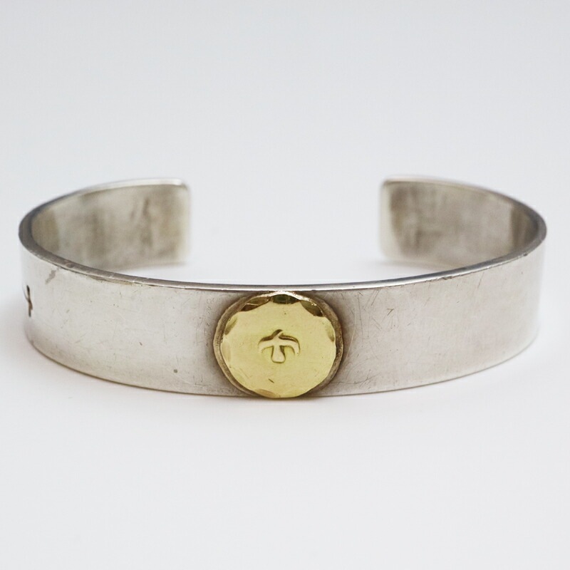 楽天市場】goro's(ゴローズ) オールド物 金メタル付平打ちバングル