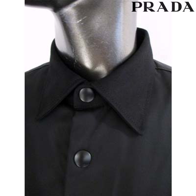 楽天市場】PRADA プラダ シャツ 長袖 メンズ トップス チェスト