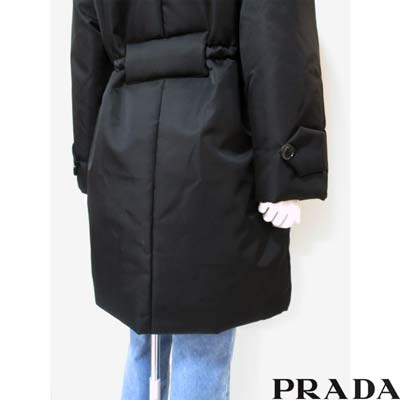 楽天市場】プラダ PRADA レディース ダウンコート ロングジャケット