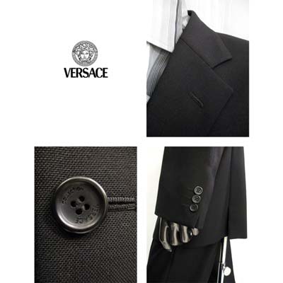 楽天市場】【完売】ヴェルサーチ VERSACE メンズ スーツ ジャケット