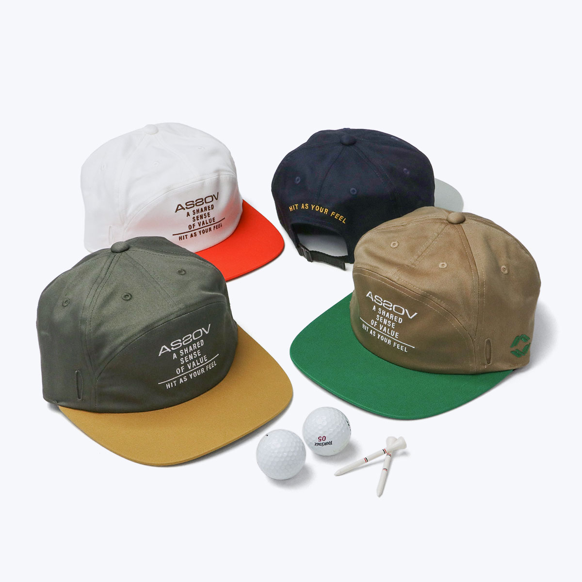 楽天市場】アッソブ キャップ メンズ ブランド AS2OV GOLF アメカジ