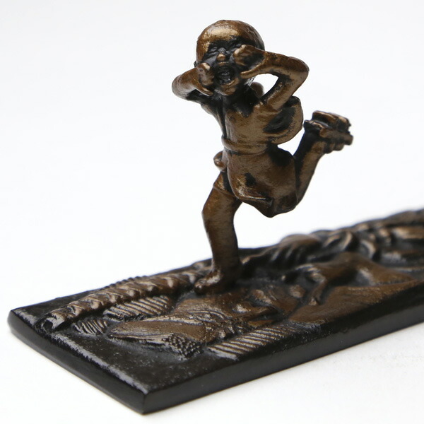 楽天市場】文鎮 ペーパーウエイト 高岡銅器 なきべそ 〜獅子舞〜下尾