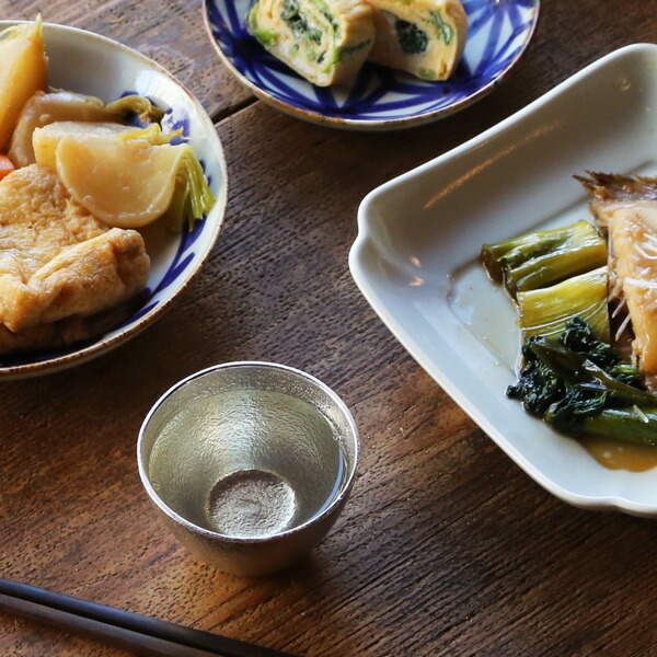 楽天市場】能作 ぐい呑み 錫製 猪口 酒器 ぐい呑 盃 名入れ 父の日