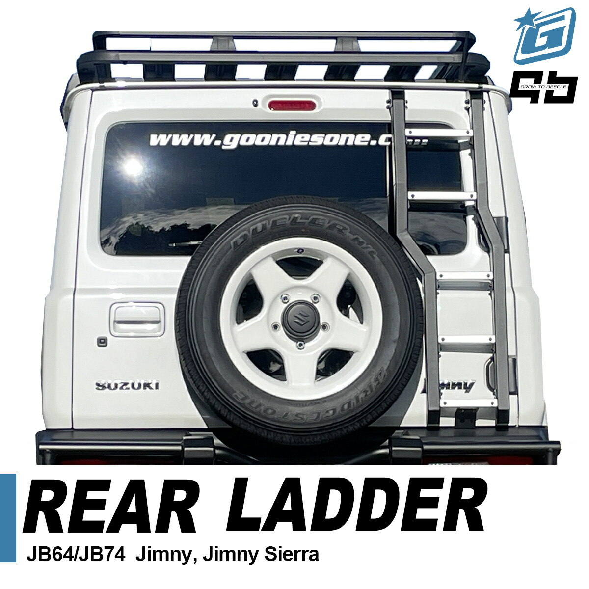 楽天市場】ノマド ジムニー jb64 パーツ リアラダー ジムニー専用 人気