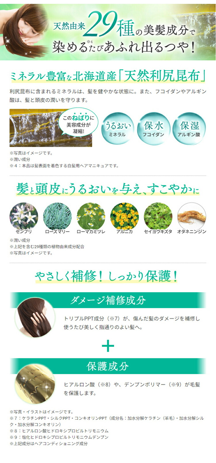 楽天市場】【3/3 20:00〜10%OFF】白髪用 利尻ヘアカラートリートメント