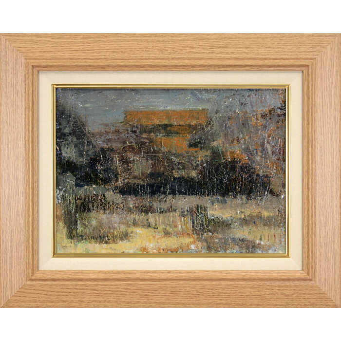 楽天市場】絵画 森通 油絵・油彩画 『早春の奈良』 建造物 風景 春